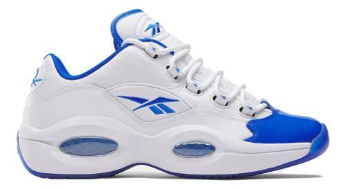 Reebok QUESTION LOW Mens Category: Basketball Color: Ftwwht - Elecob - Cblack ItemNumber: M100033891