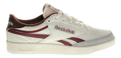 Reebok CLUB C REVENGE VINTAGE Mens Category: Fashion Sneakers Color: Chalk - Burgundy - Grey ItemNumber: M100230210