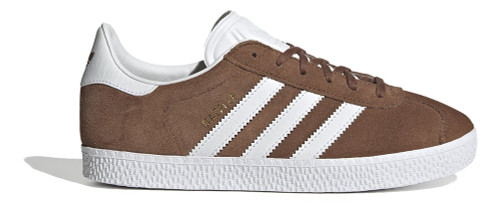 Adidas GAZELLE J Boys Category: Fashion Sneakers Color: Prebrn - Ftwwht - Goldmt ItemNumber: BIF9802