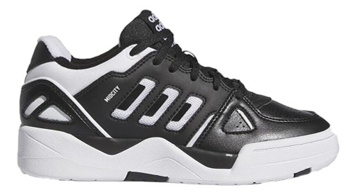 Adidas Midcity Low Mens Category: Basketball Color: Core Black - Cloud White - Core Black ItemNumber: MIE4518