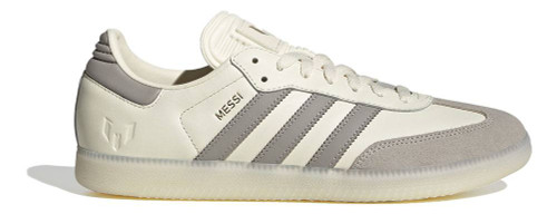 Adidas SAMBA MESSI Mens Category: Fashion Sneakers Color: Crewht - Lbrown - Goldmt ItemNumber: MJQ0266