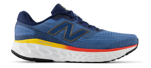 New Balance Fresh Foam XEVOZ v4 Mens Category: Running Color: Linen - Nb Navy - Neo Flame ItemNumber: MEVOZLH4