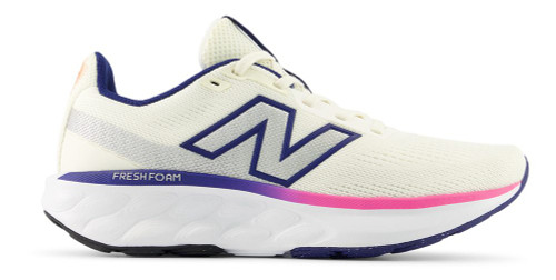 New Balance Fresh Foam 520 v9 Womens Category: Running Color: Angora - Blue Oyster - Tangerine Heat ItemNumber: W5201N8