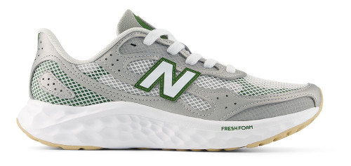 New Balance Fresh Foam Arishi v4 Womens Category: Running Color: Raincloud - Silver Metallic - Dark Alpine Green ItemNumber: WARISTA4