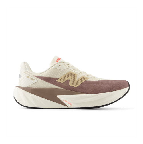 New Balance FuelCell Rebel v5 Womens Category: Running Color: Angora - Earth Shadow - Sea Salt ItemNumber: WFCXLJ5