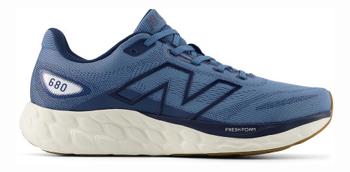 New Balance Fresh Foam 680 v8  Mens [ Shoreline Blue - Nb Navy - Sea Salt - Gum 020 ] M680CS8