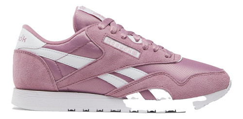 Reebok CL NYLON Womens Category: Fashion Sneakers Color: Purpl - Purpl - White ItemNumber: W100245709