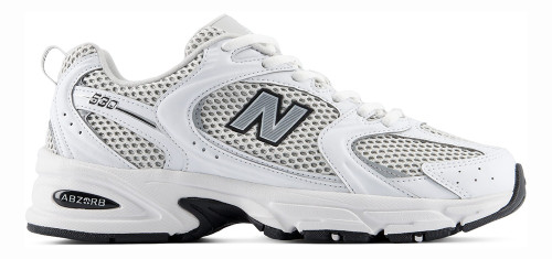 New Balance 530 Womens Category: Running Color: White - Silver Metallic - Black ItemNumber: WU530KLB