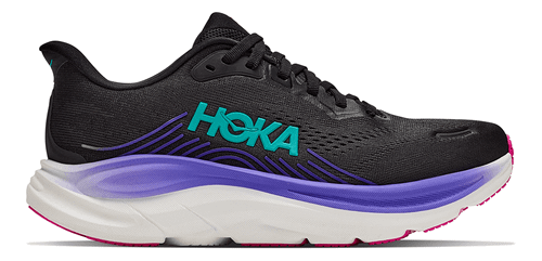 Hoka CLIFTON 11 Womens [ Black - Neon Nebula ] W1176573-BNNN