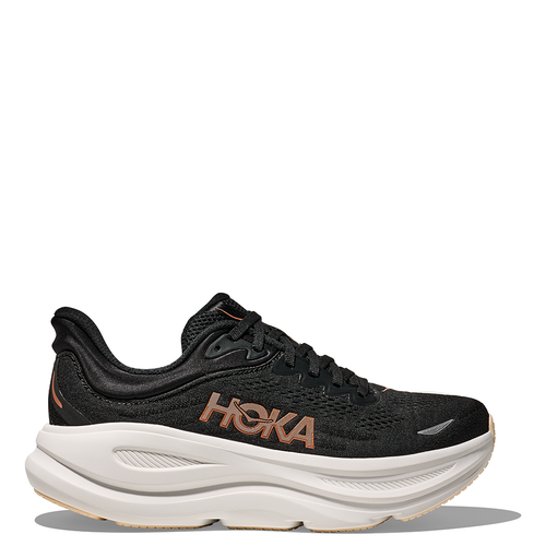 Hoka BONDI 9 Womens [ Black - Rose Gold ] W1162012-BRGL