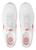 Mens Court Vision Lo Next Nature in Color: White - Picante Red