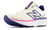 Womens Fresh Foam 520 v9 in Color: Angora - Blue Oyster - Tangerine Heat