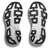 Hoka BONDI 9 Mens [ Black - White ] M1162011-BWHT