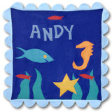 Wish on Fish Stroller Blanket