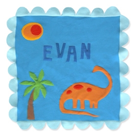 Dino Stroller Blanket