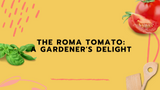 The Roma Tomato: A Gardener's Delight
