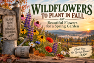 Wildflowers to Plant in Fall: Beautiful Flowers for a Spring Garden