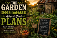 The Garden Doesn't Care About Your Plans