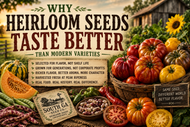 Why Heirloom Seeds Taste Better Than Modern Varieties