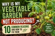 Why Is My Vegetable Garden Not Producing? 10 Common Reasons and How to Fix Them