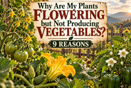 Why Are My Plants Flowering but Not Producing Vegetables? 9 Reasons