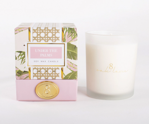 Under the Palms 5.6 oz Soy Wax Candle