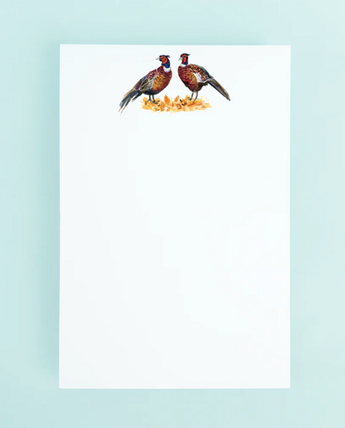 PHEASANTS NOTEPAD