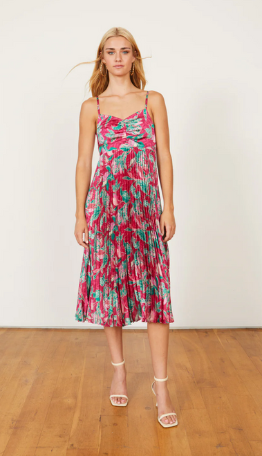 Donna Dress - Raspberry Floral