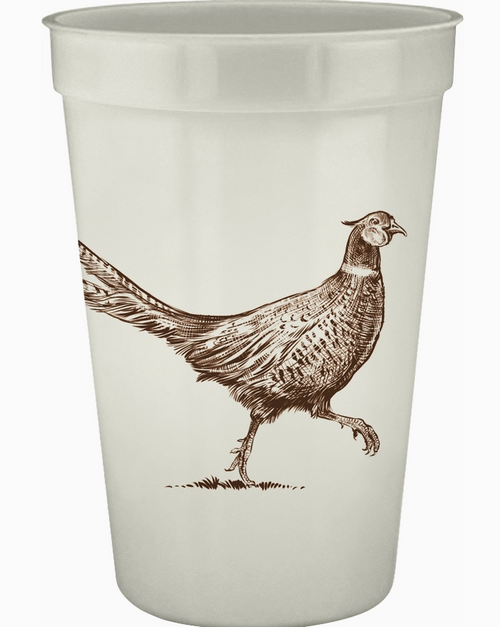 Pheasant Strut 16oz Pearlized Cups
