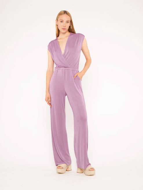 Slinky Jumpsuit - Lavender