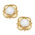 GOLD AND PEARL CLIP EARRINGS