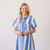 Cabana Stripe Getaway Mini Dress
