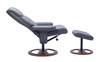 BenchMaster Lizzy Swivel Recliner with Ottoman
