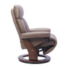 BenchMaster Emily Swivel Recliner Tuck Under Ottoman