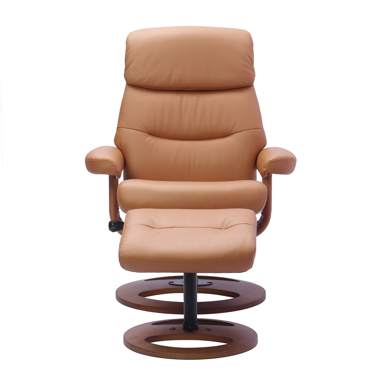 BenchMaster Lizzy Swivel Recliner with Ottoman