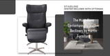 The Must-Have Contemporary Leather Recliner by Martin Furniture