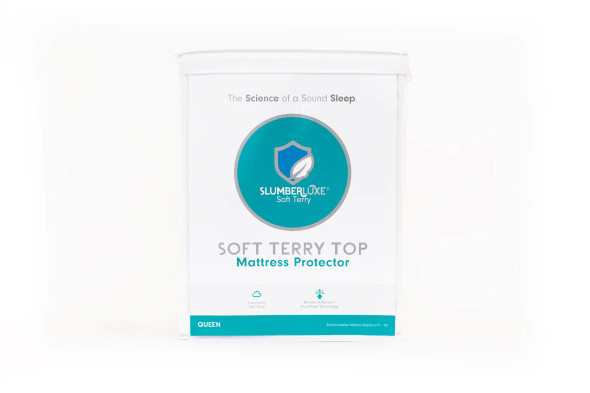 SlumberShield Terry Top Mattress Cover - Full