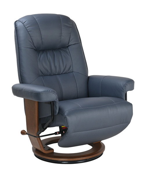 Benchmaster Skyway Recliner with Swivel - Bermuda Grey