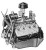 Flathead Ford V-8 Engine Bolt Kit for 1939- 1948