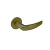 BM01-VL-10B Arrow Mortise Lock BM Series Passage Lever with Ventura Design in Oil Rubbed Bronze