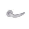 BM02-VL-32D Arrow Mortise Lock BM Series Privacy Lever with Ventura Design in Satin Stainless Steel