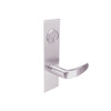 BM08-VH-32D Arrow Mortise Lock BM Series Single Dummy Lever with Ventura Design and H Escutcheon in Satin Stainless Steel