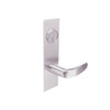 BM13-VH-32D Arrow Mortise Lock BM Series Front Door Lever with Ventura Design and H Escutcheon in Satin Stainless Steel