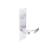 BM19-VH-32 Arrow Mortise Lock BM Series Dormitory Lever with Ventura Design and H Escutcheon in Bright Stainless Steel