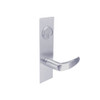 BM33-VH-26D Arrow Mortise Lock BM Series Storeroom Lever with Ventura Design and H Escutcheon in Satin Chrome