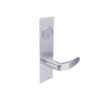 BM34-VH-26D Arrow Mortise Lock BM Series Storeroom Lever with Ventura Design and H Escutcheon in Satin Chrome