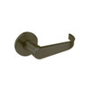 BM26-BRL-10B Arrow Mortise Lock BM Series Privacy Lever with Broadway Design in Oil Rubbed Bronze