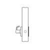BM08-BRL-03 Arrow Mortise Lock BM Series Single Dummy Lever with Broadway Design in Bright Brass