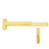 EL9847WDC-TP-US3-3 Von Duprin Exit Device with Electric Latch Retraction in Bright Brass