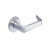 BM02-XL-26D Arrow Mortise Lock BM Series Privacy Lever with Xavier Design in Satin Chrome